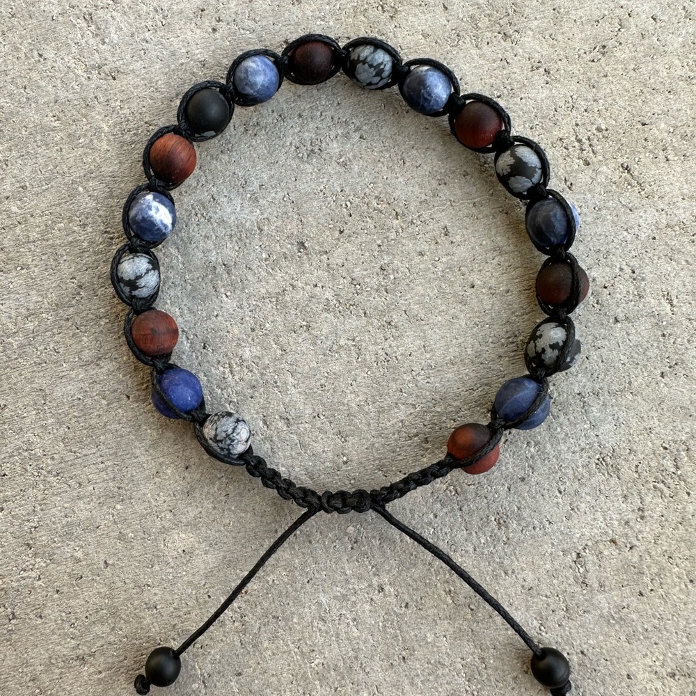 Natural - Matte - Gemstone - Tigers Eye bracelet